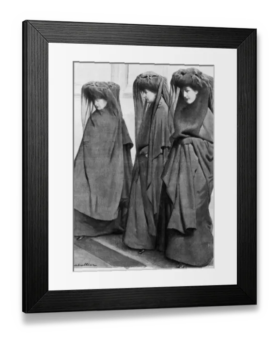Framed Print : Belgium (1909). Princesses Louise, St鰨anie Framed Print : Belgium (1909). Princesses Louise, St鰨anie