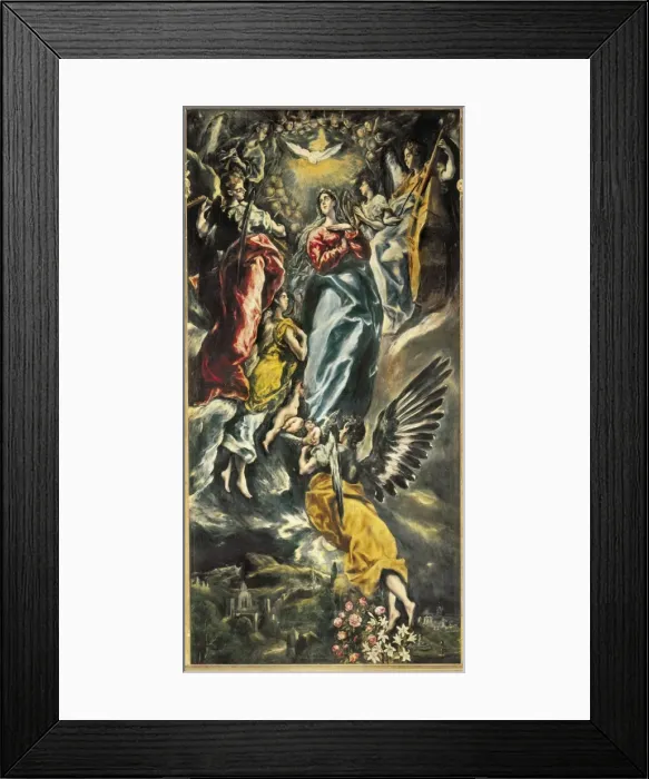 Framed Print : Greco, Dom鮩kos Theotoklos, called El (1541-1614) Framed Print : Greco, Dom鮩kos Theotoklos, called El (1541-1614)