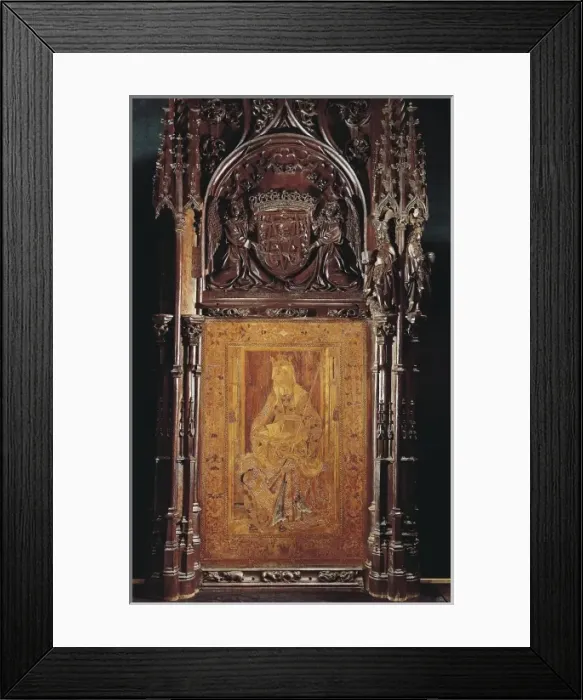Framed Print : ALEMAN, Rodrigo (late 15th-early 16th c. ). Choir Framed Print : ALEMAN, Rodrigo (late 15th-early 16th c. ). Choir