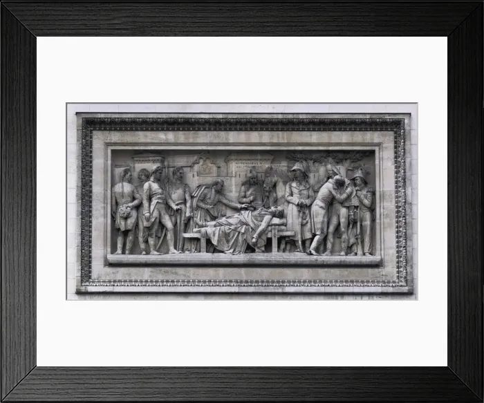 Framed Print : LEMAIRE, Philippe Joseph Henri (1798-1880). Death Framed Print : LEMAIRE, Philippe Joseph Henri (1798-1880). Death