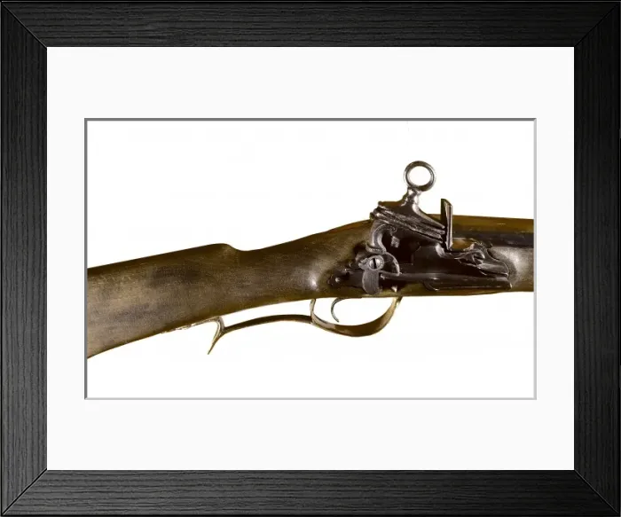 Framed Print : Spark blunderbus (19th c. ), that belonged probably Framed Print : Spark blunderbus (19th c. ), that belonged probably