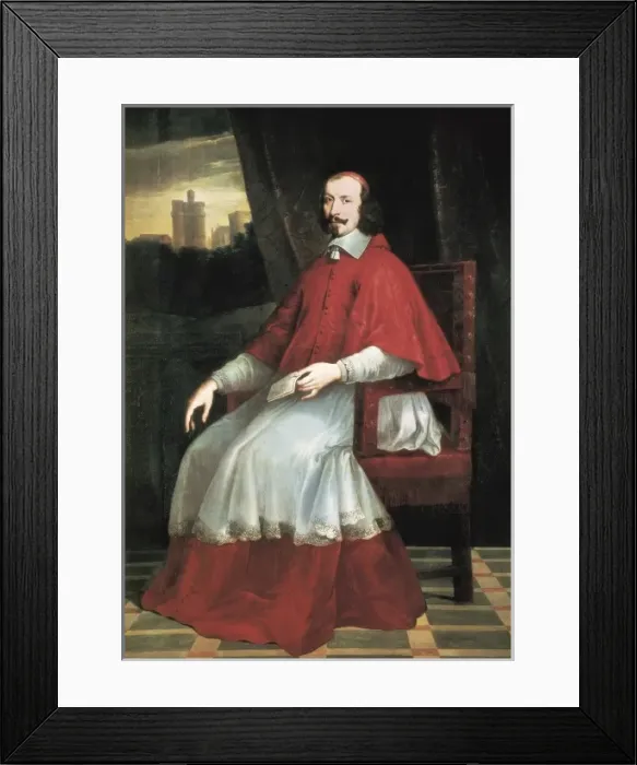 Framed Print : CHAMPAIGNE, Philippe de (1602-1674). Portrait Framed Print : CHAMPAIGNE, Philippe de (1602-1674). Portrait