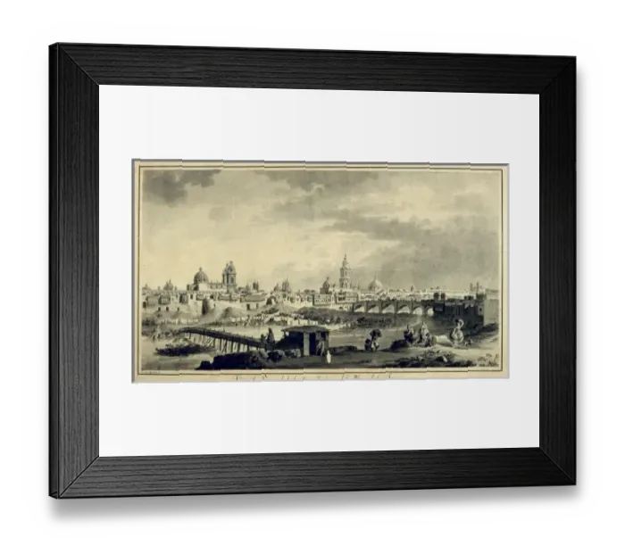 Framed Print : America. Malaspinas expedition (1789-1794)