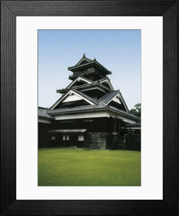Framed Print : JAPAN. KYUSHU. KUMAMOTO. Kumamoto. Kumamoto Castle Framed Print : JAPAN. KYUSHU. KUMAMOTO. Kumamoto. Kumamoto Castle