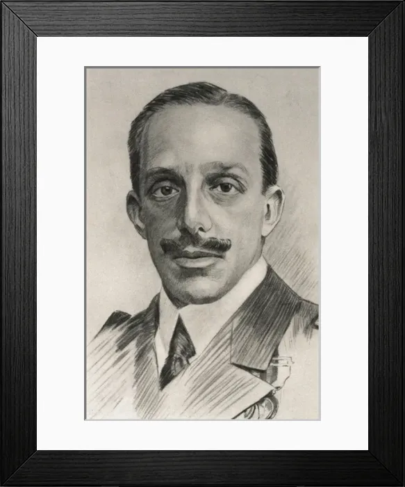Framed Print : ALFONSO XIII (1886-1941). King of Spain (1886-1931) Framed Print : ALFONSO XIII (1886-1941). King of Spain (1886-1931)