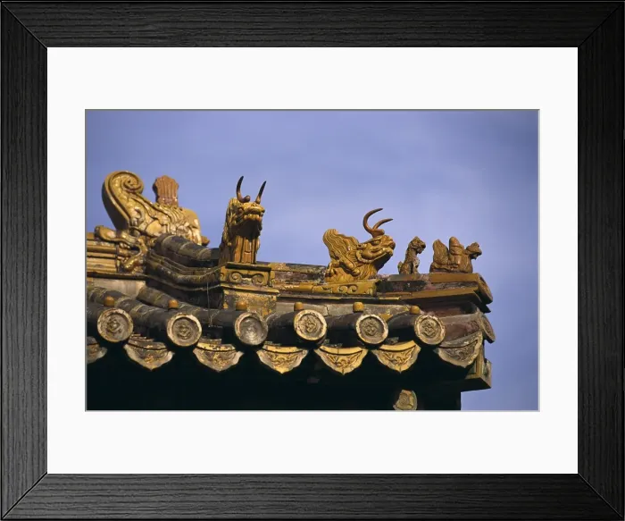 Framed Print : CHINA. BEIJING. Beijing. Forbidden City. Architectural Framed Print : CHINA. BEIJING. Beijing. Forbidden City. Architectural