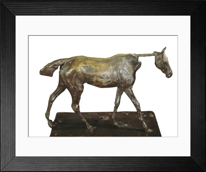 Framed Print : DEGAS, Edgar (1834-1917). Thoroughbred Horse Framed Print : DEGAS, Edgar (1834-1917). Thoroughbred Horse