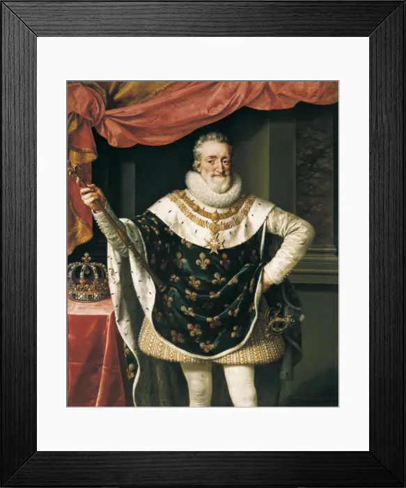 Framed Print : HENRY IV of France (1553-1610). King of France Framed Print : HENRY IV of France (1553-1610). King of France