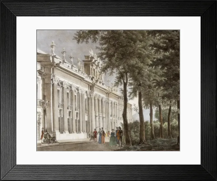 Framed Print : Spain. La Granja de San Ildefonso (19th c. ) Framed Print : Spain. La Granja de San Ildefonso (19th c. )