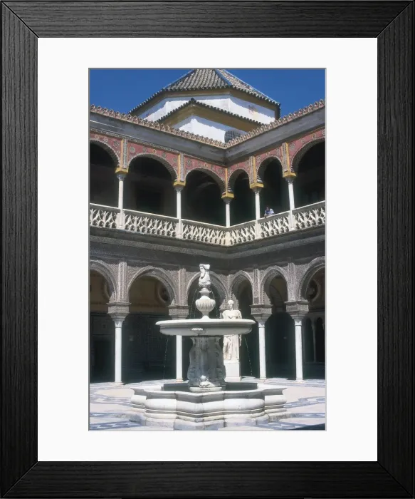 Framed Print : SPAIN. ANDALUSIA. Sevilla. Pilates House. Pilate Framed Print : SPAIN. ANDALUSIA. Sevilla. Pilates House. Pilate