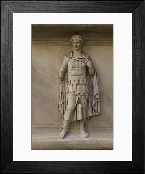 Framed Print : ITALY. Rome. Capitoline Museums. Courtyard of Framed Print : ITALY. Rome. Capitoline Museums. Courtyard of