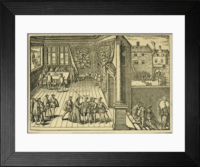 Framed Print : The Duke of Alba, following Philip IIs order Framed Print : The Duke of Alba, following Philip IIs order