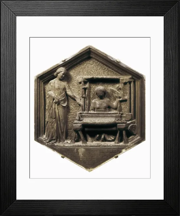 Framed Print : PISANO, Andrea da Pontedera, called Andrea (1270-1349) Framed Print : PISANO, Andrea da Pontedera, called Andrea (1270-1349)