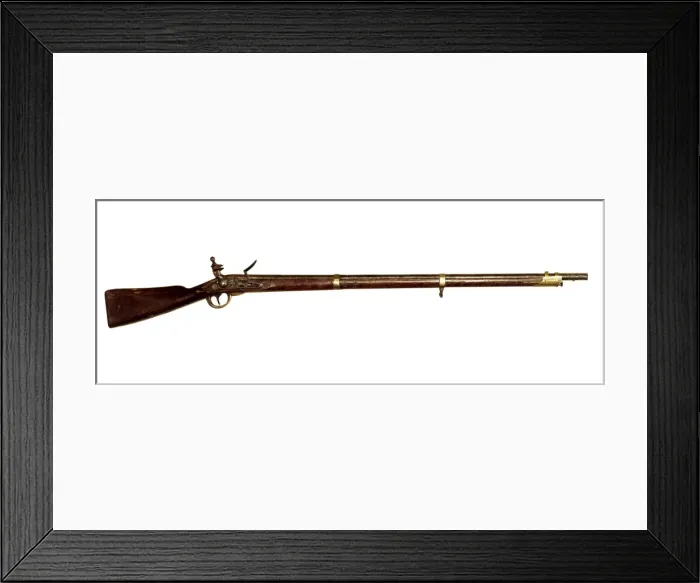 Framed Print : Exterior spring rifle, made by Urive, gunsmith s Framed Print : Exterior spring rifle, made by Urive, gunsmith s