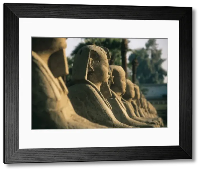 Framed Print : Temple of Amon - Ra. EGYPT. QUENA. Luxor. Thebes Framed Print : Temple of Amon - Ra. EGYPT. QUENA. Luxor. Thebes