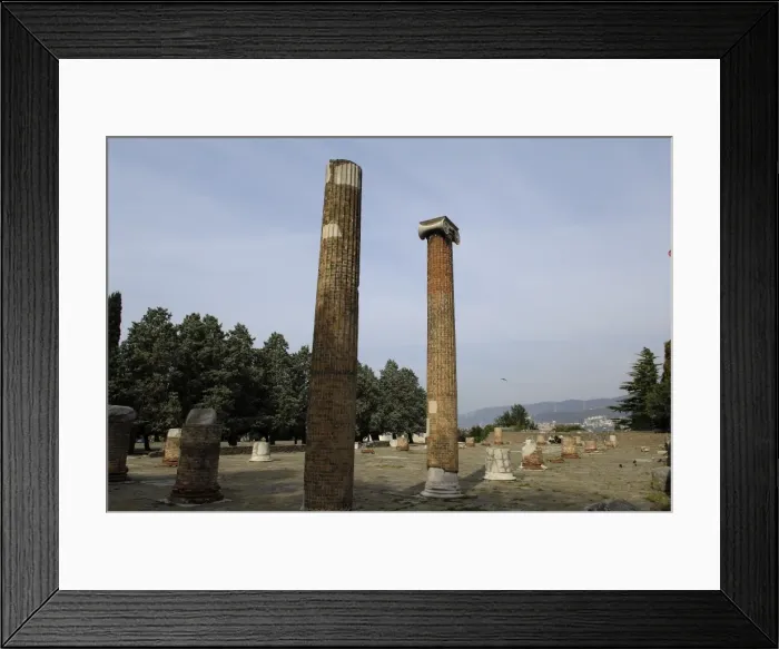 Framed Print : ITALY. Trieste. Remains of the Roman basilica Framed Print : ITALY. Trieste. Remains of the Roman basilica