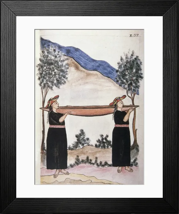 Framed Print : MART͎EZ COMPAѓN Y BUJANDA, Baltasar Jaime (1735-1797)