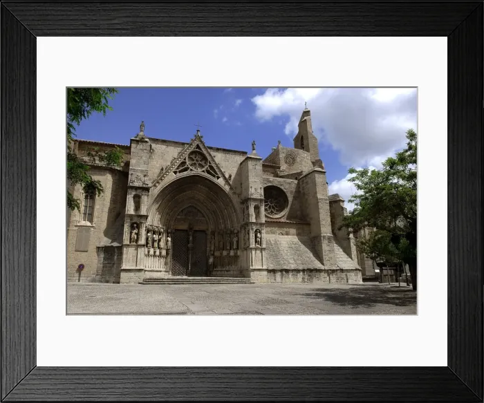 Framed Print : Archpriestal basilica of Santa Mar Framed Print : Archpriestal basilica of Santa Mar