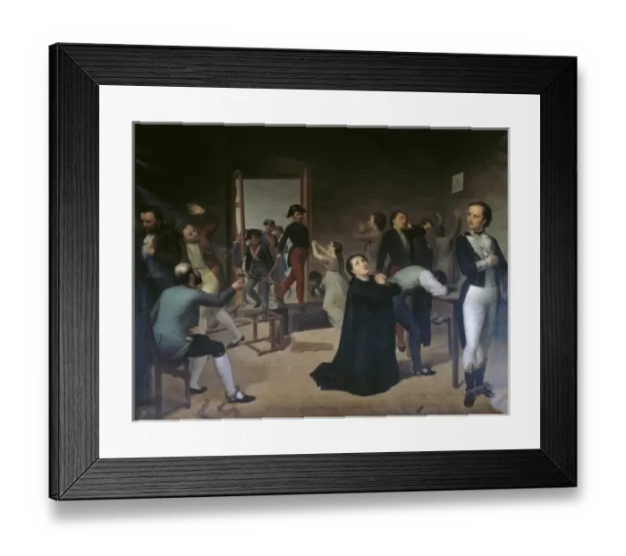 Framed Print : Murder of the Patriots on August 2nd, 1810. Anonymous Framed Print : Murder of the Patriots on August 2nd, 1810. Anonymous