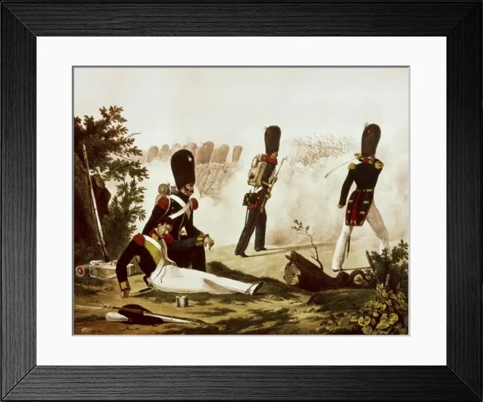 Framed Print : Spanish Army. Province Grenadiers of the Royal Framed Print : Spanish Army. Province Grenadiers of the Royal