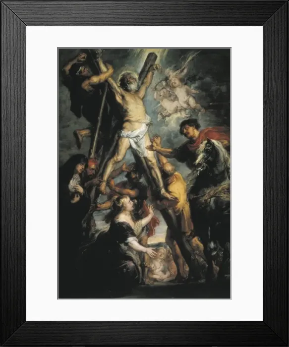Framed Print : RUBENS, Peter Paul (1577-1640). The Martyrdom Framed Print : RUBENS, Peter Paul (1577-1640). The Martyrdom