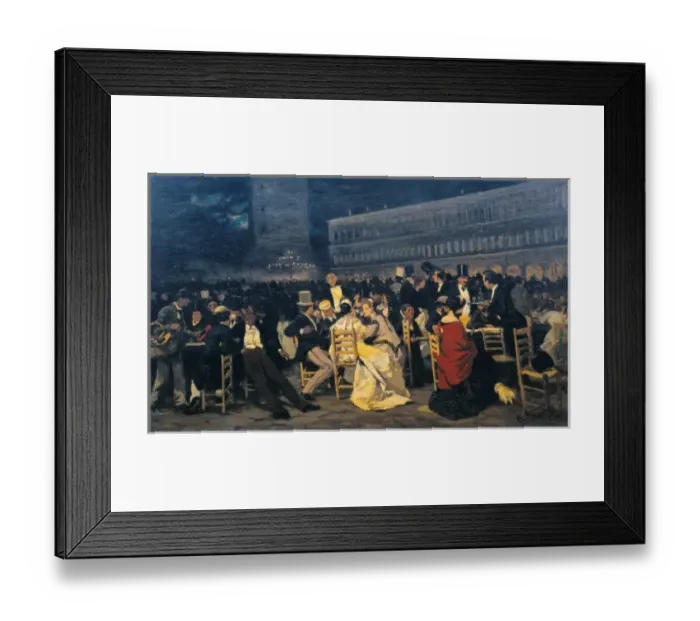 Framed Print : CAMMARANO, Michele (1835-1920). St Marks Square Framed Print : CAMMARANO, Michele (1835-1920). St Marks Square