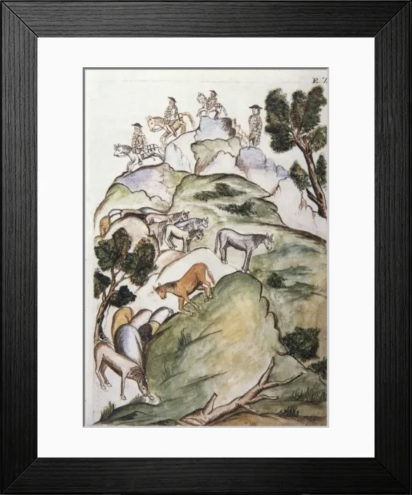 Framed Print : MART͎EZ COMPAѓN Y BUJANDA, Baltasar Jaime (1735-1797) Framed Print : MART͎EZ COMPAѓN Y BUJANDA, Baltasar Jaime (1735-1797)