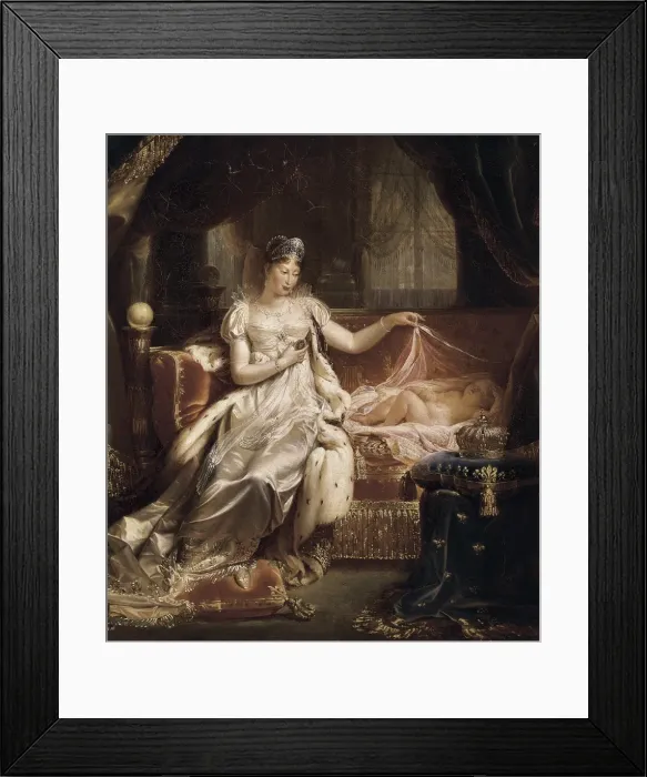 Framed Print : FRANQUE, Joseph (1774-1833). Marie-Louise Framed Print : FRANQUE, Joseph (1774-1833). Marie-Louise