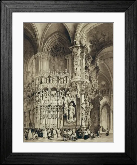 Framed Print : PEREZ VILLaMIL, Jenaro (1807-1854). Espart Framed Print : PEREZ VILLaMIL, Jenaro (1807-1854). Espart