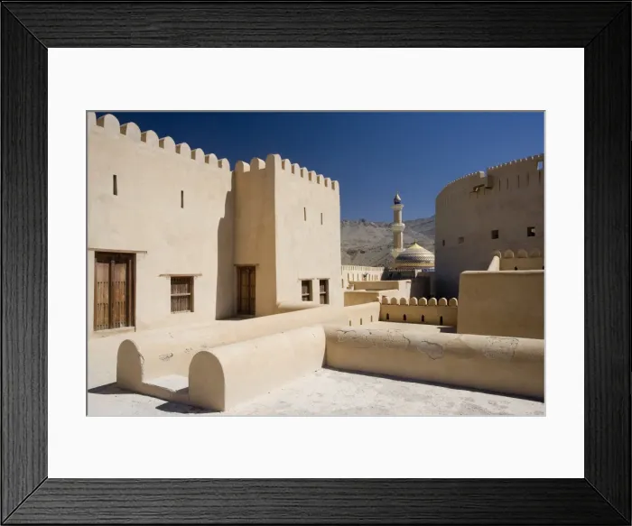 Framed Print : OMAN. AD DAKHILIYAH. NIZWA. Nizwa. Nizwa Fort Framed Print : OMAN. AD DAKHILIYAH. NIZWA. Nizwa. Nizwa Fort