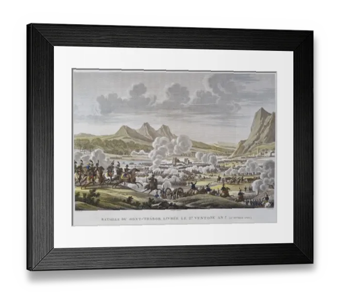 Framed Print : Battle of Mount Thabor (17th February 1799) Framed Print : Battle of Mount Thabor (17th February 1799)