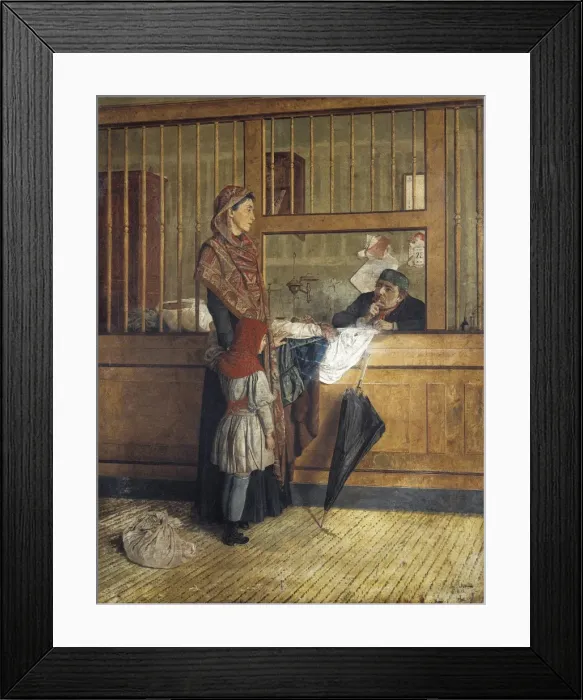 Framed Print : Oil on canvas. Private Collection Framed Print : Oil on canvas. Private Collection