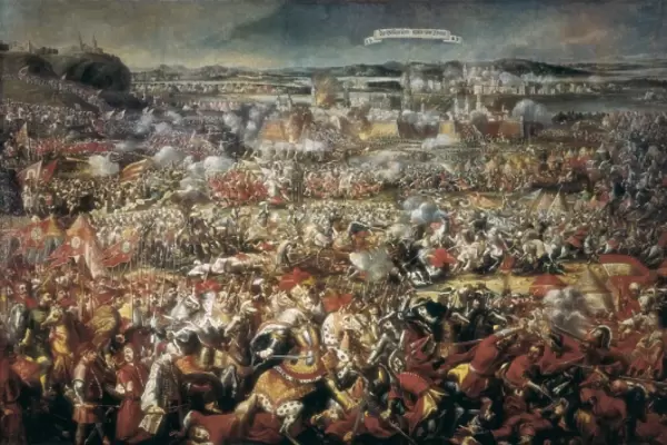 Siege of Vienna by Turks (1683). Battle of Kahlenberg