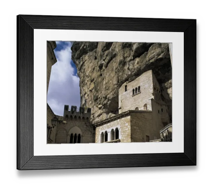 Framed Print : FRANCE. MIDI-PYRɎɅS. LOT. Rocamadour. Sanctuary Framed Print : FRANCE. MIDI-PYRɎɅS. LOT. Rocamadour. Sanctuary