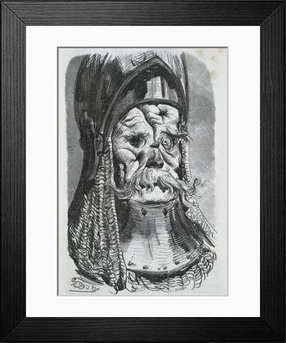 Framed Print : BALZAC, Honore (1799-1850);Dore, Paul Gustave Framed Print : BALZAC, Honore (1799-1850);Dore, Paul Gustave