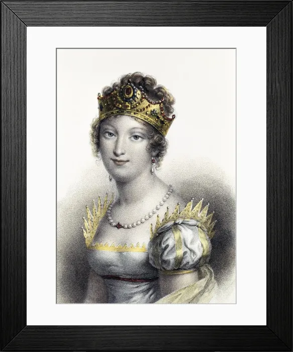 Framed Print : Marie-Louise (1791-1847). Empress of France (1810-1814) Framed Print : Marie-Louise (1791-1847). Empress of France (1810-1814)