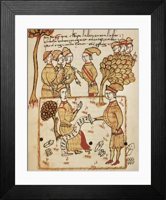 Framed Print : Arnaldus de Villa Nova (1240 - 1312); BOYSSET Framed Print : Arnaldus de Villa Nova (1240 - 1312); BOYSSET