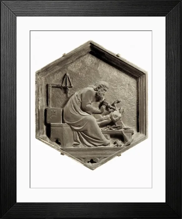 Framed Print : PISANO, Andrea da Pontedera, called Andrea (1270-1349) Framed Print : PISANO, Andrea da Pontedera, called Andrea (1270-1349)