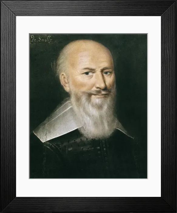 Framed Print : SULLY, Maximilien de B鴨une, duke de (1560-1641) Framed Print : SULLY, Maximilien de B鴨une, duke de (1560-1641)