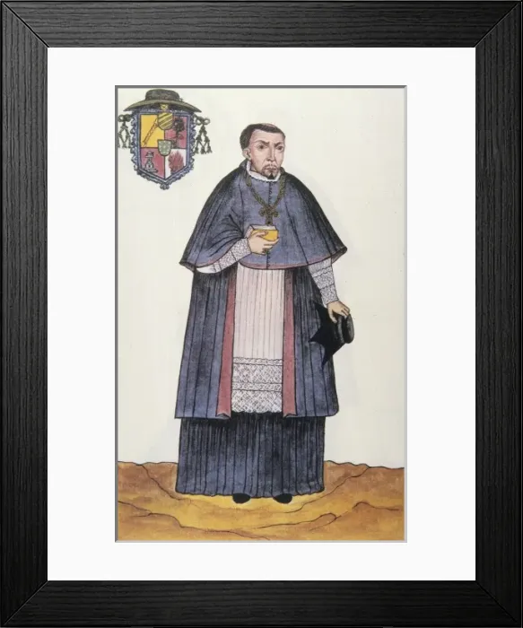 Framed Print : MART͎EZ COMPAѓN Y BUJANDA, Baltasar Jaime (1735-1797) Framed Print : MART͎EZ COMPAѓN Y BUJANDA, Baltasar Jaime (1735-1797)