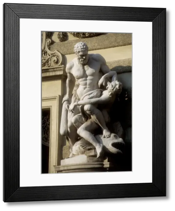 Framed Print : AUSTRIA. VIENNA. Vienna. Sculptural detail of Framed Print : AUSTRIA. VIENNA. Vienna. Sculptural detail of