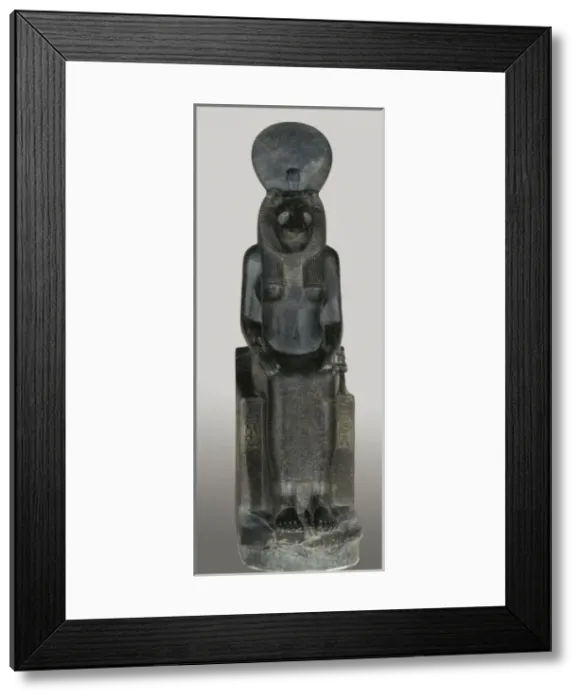 Framed Print : Statue of the goddess Sakhmet. 1555 -1337 BC Framed Print : Statue of the goddess Sakhmet. 1555 -1337 BC