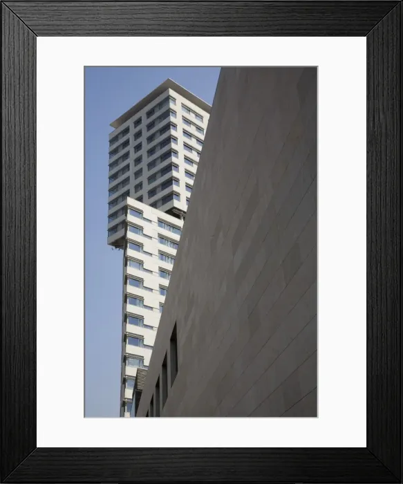 Framed Print : SPAIN. Barcelona. Hotel Hilton Diagonal Mar Framed Print : SPAIN. Barcelona. Hotel Hilton Diagonal Mar