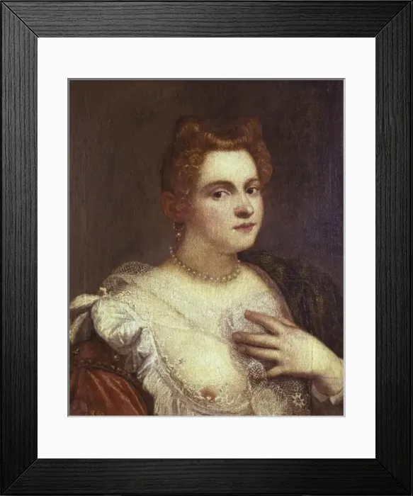 Framed Print : TINTORETTA, Marieta Robusti, also called (1560-1590) Framed Print : TINTORETTA, Marieta Robusti, also called (1560-1590)