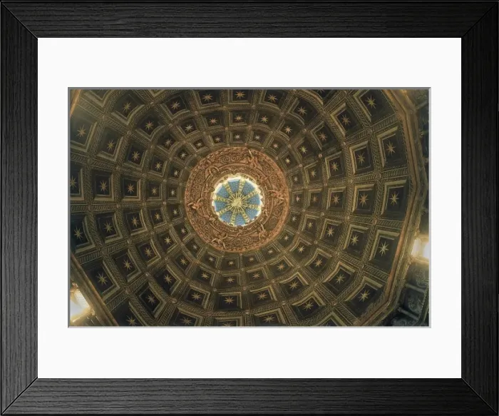 Framed Print : Duomo di Siena. 1150-1380. ITALY. TUSCANY. Siena Framed Print : Duomo di Siena. 1150-1380. ITALY. TUSCANY. Siena