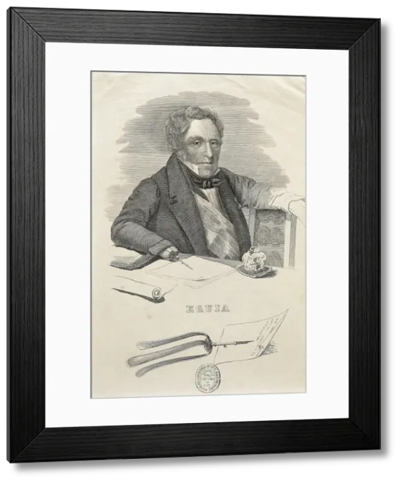 Framed Print : EGUIA Y SAEZ DE BURUAGA, Nazario (1777-1865) Framed Print : EGUIA Y SAEZ DE BURUAGA, Nazario (1777-1865)
