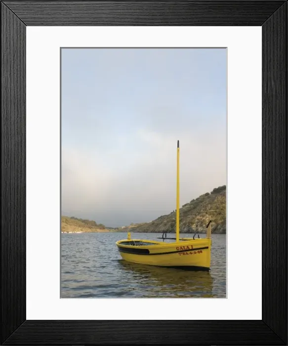 Framed Print : SPAIN. CATALONIA. GERONA. Cadaqu鳮Boat Gala Framed Print : SPAIN. CATALONIA. GERONA. Cadaqu鳮Boat Gala