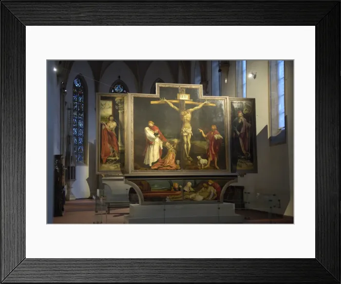 Framed Print : FRANCE. Colmar. The Unterlinden Museum. Issenheim Framed Print : FRANCE. Colmar. The Unterlinden Museum. Issenheim