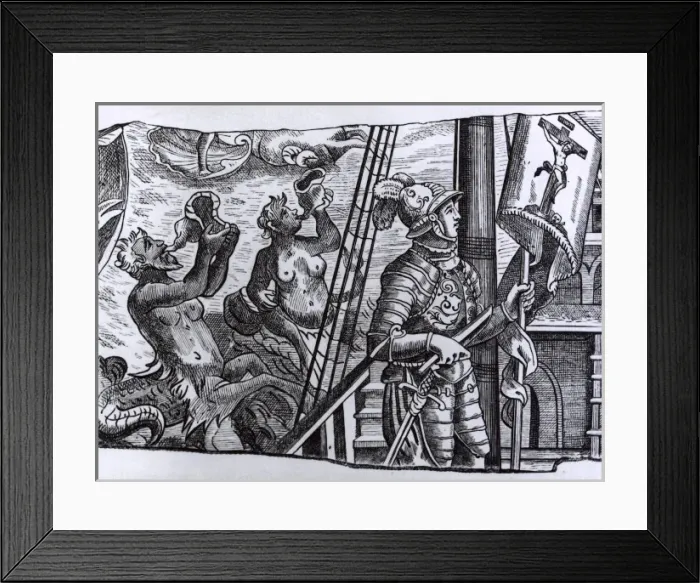 Framed Print : COLUMBUS, ChrIstopher (1451-1506). Sailor Framed Print : COLUMBUS, ChrIstopher (1451-1506). Sailor