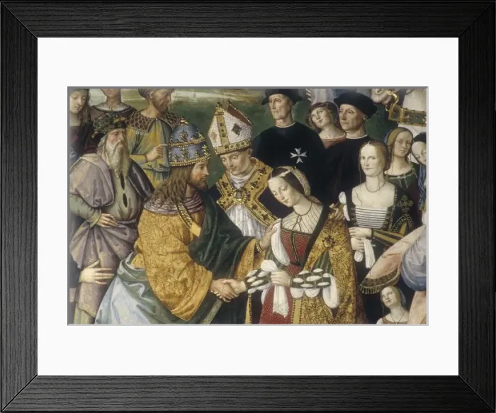Framed Print : PINTURICCHIO, Bernardino di Betto, called Il Framed Print : PINTURICCHIO, Bernardino di Betto, called Il